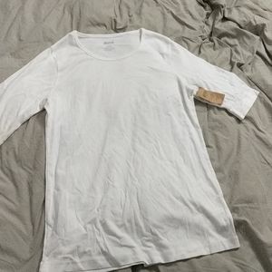 Duluth Trading Longtail T Elbow Sleeve Scoop Neck